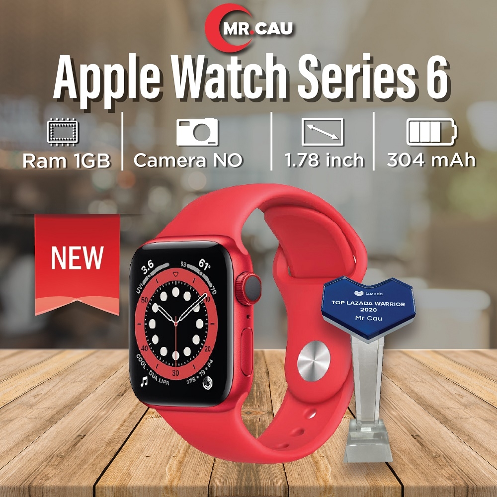 Mới Nguyên Seal 100%) Apple Watch Series 6 Phiên Bản Gps Chính Hãng Apple  Quốc Tế | Mr Cau