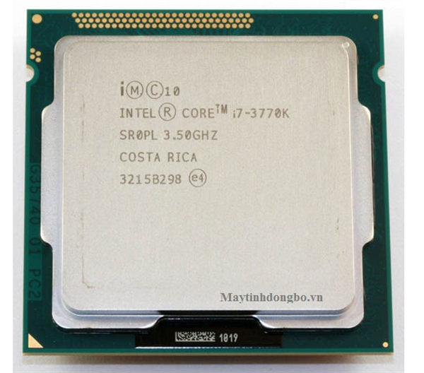 Bộ Vi Xử Lý Intel Core-I7 3770 Thế Hệ 3Nd Ivy Công Nghệ 22Nm Giúp Tiết Kiệm  Năng Lượng