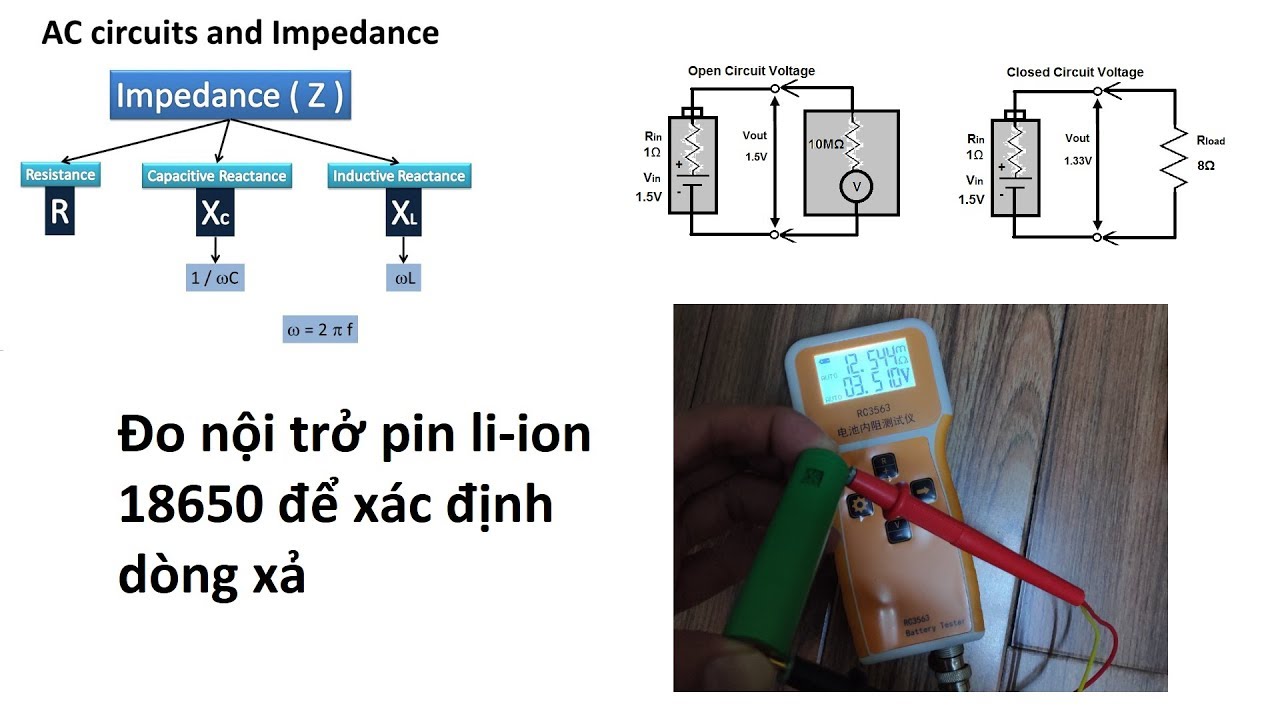 Xác Định Dòng Xả Của Pin Dựa Trên Đo Nội Trở Pin Bằng Ac Impedance - Youtube