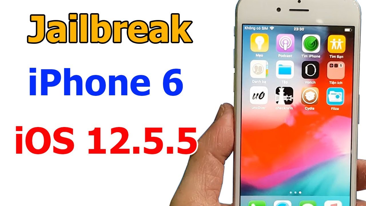 Cách Jailbreak Iphone 6 Ios 12.5.5 Dễ Dàng - Youtube
