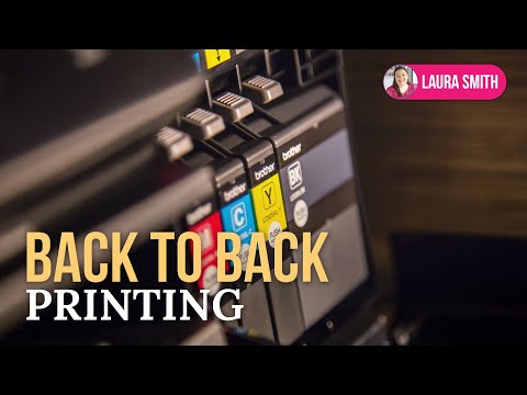 Back To Back Printing - Youtube