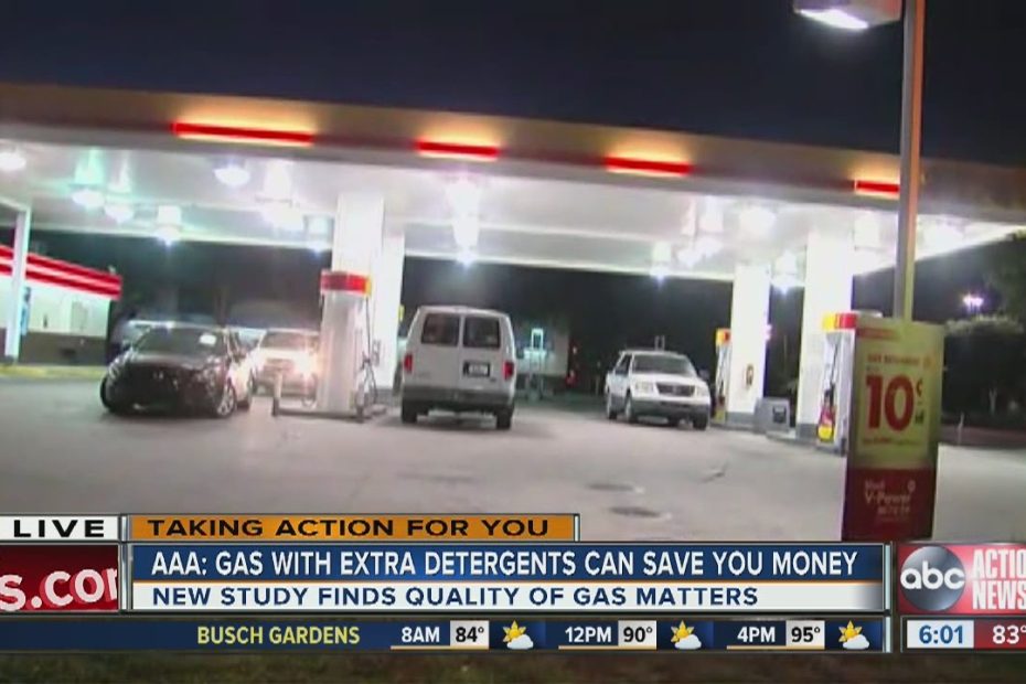Aaa: Gas With Extra Detergents Can Save You Money - Youtube